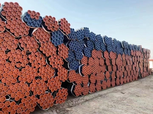 Aço de liga redondo laminado a alta temperatura API Pipes With Punching Service
