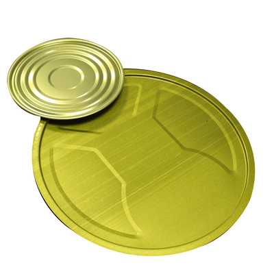 folha de Flandres do ETP do ouro de 0.16mm com produto comestível da laca para latas do recipiente de alimento