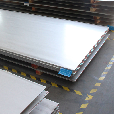 Placa laminada a alta temperatura de aço inoxidável 0.1mm do revestimento de JIS 2b densamente