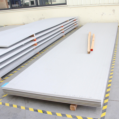 2b terminam JIS 0.01mm laminaram a placa de aço inoxidável com borda cortada