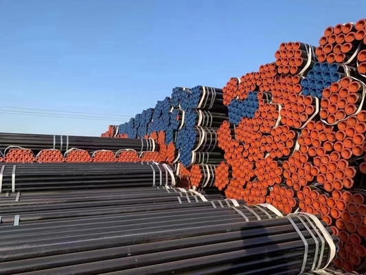 Aço de liga redondo laminado a alta temperatura API Pipes With Punching Service