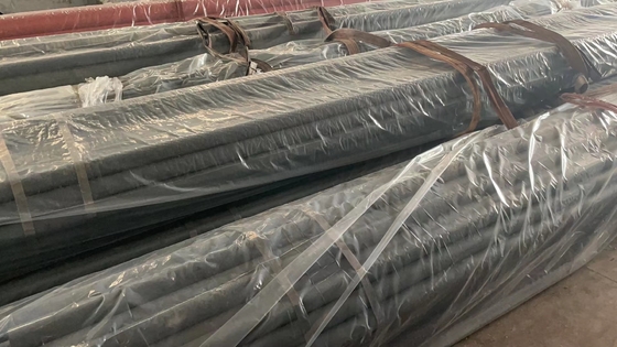 Tubulações de aço sem emenda laminadas de liga 34CrMo4 com tratamento de superfície e seção redonda