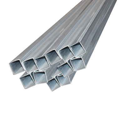 ASTM A36 Tubos de aço pré-galvanizados, retangulares e soltos, de ferro MS