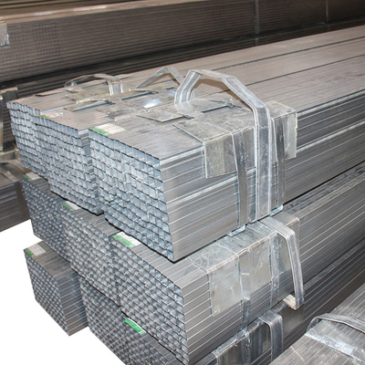 Tubos de aço galvanizados de ferro retangular para carports
