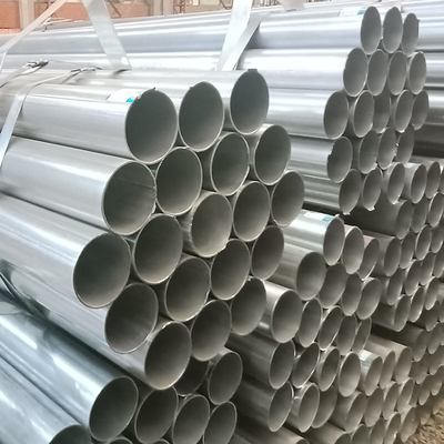Escavadeira de aço galvanizado tubo redondo Gi galvanizado a quente para construção