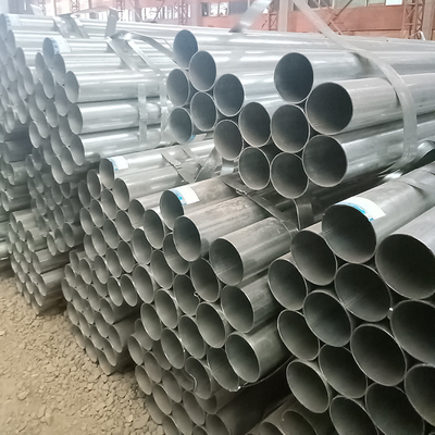 Escavadeira de aço galvanizado tubo redondo Gi galvanizado a quente para construção