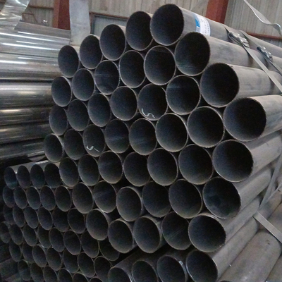 Escavadeira de aço galvanizado tubo redondo Gi galvanizado a quente para construção