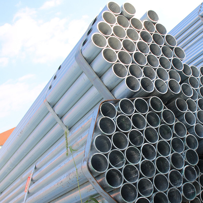 Tubo de aço galvanizado sem costura ASTM A106 Sch 40 ERW GI