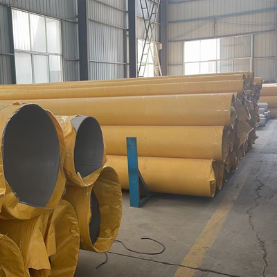 Tubos sem costura de aço inoxidável DN300, grau 304 e 316, com boa resistência e resistência à pressão