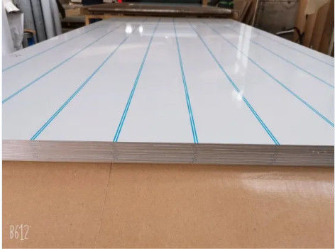 Lustrou folhas de aço inoxidável de 2000 a de 6000mm com revestimento