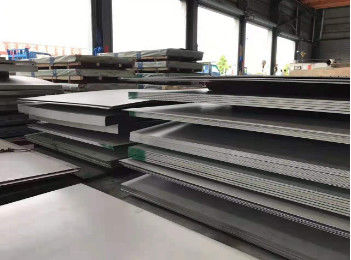 ASTM laminou a placa de aço inoxidável a superfície NO.2 de 2000 a de 6000mm