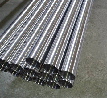 As tubulações SS304 e os tubos de aço inoxidável lustrados programam 10 decorativos
