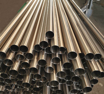 As tubulações SS304 e os tubos de aço inoxidável lustrados programam 10 decorativos