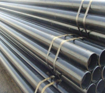 Tubulação sem emenda preta redonda do carbono A53 de 5.8m a de 12m