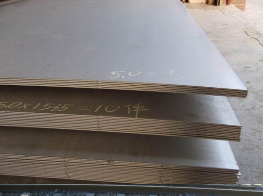 Mn13 laminados a alta temperatura vestem - o aço resistente chapeia o manganês alto Hadfield de 1 a de 40mm