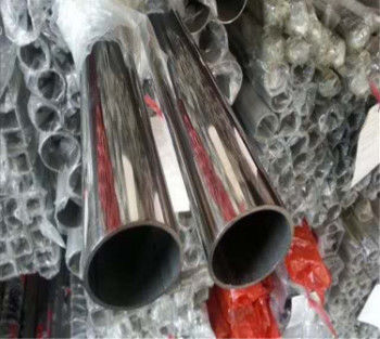 SS201 ASME 2,5 na tubulação de aço inoxidável, espelho lustrou o tubo de aço inoxidável