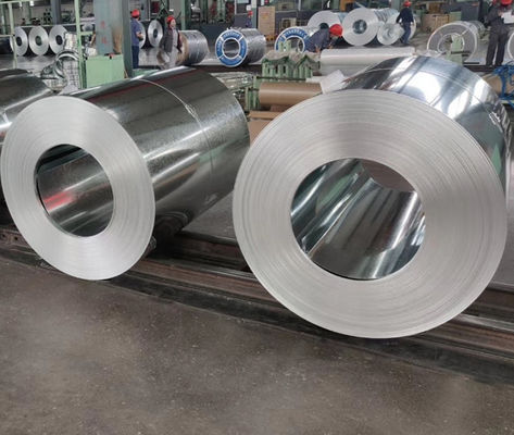 Astm laminado 304 bobinas de aço galvanizadas mergulhadas quentes zinca revestido