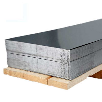 2b terminam JIS 0.01mm laminaram a placa de aço inoxidável com borda cortada