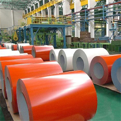 0.11mm galvanizou a cor de aço de Ppgi Ppgl das bobinas Prepainted