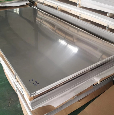 304L 316Ti 2B Finis Stainless Steel Sheet 4x8 para a construção