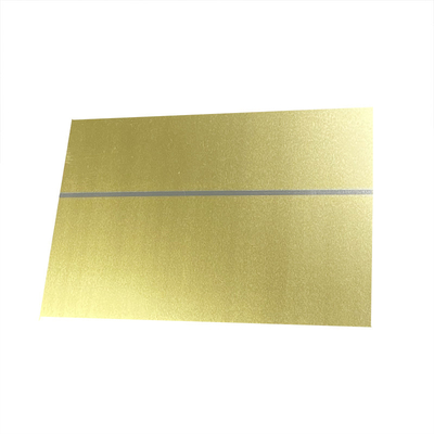 Modere a placa do folha de Flandres de Tin Plate Metal Sheet Electrolytic da cor do ouro 3 para latas do alimento