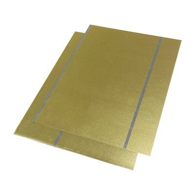 Envernize o folha de Flandres 600mm com o ouro que enverniza para recipientes